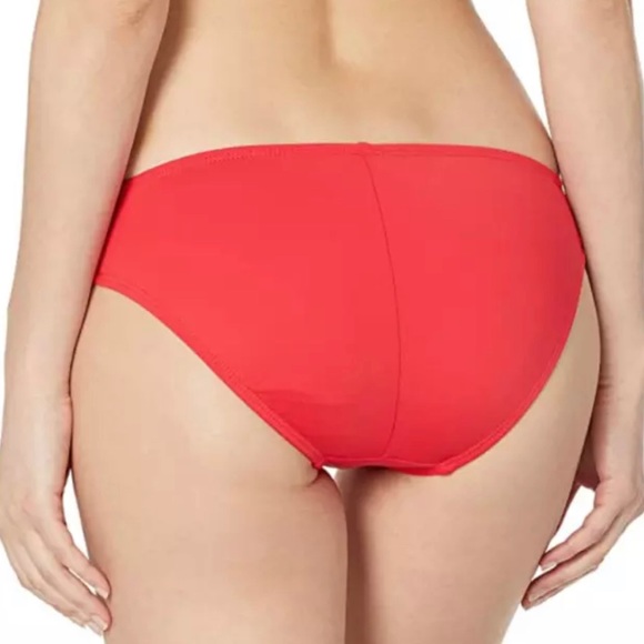 La Blanca Red Island Goddess Solid Hipster Bottom - Picture 2 of 2